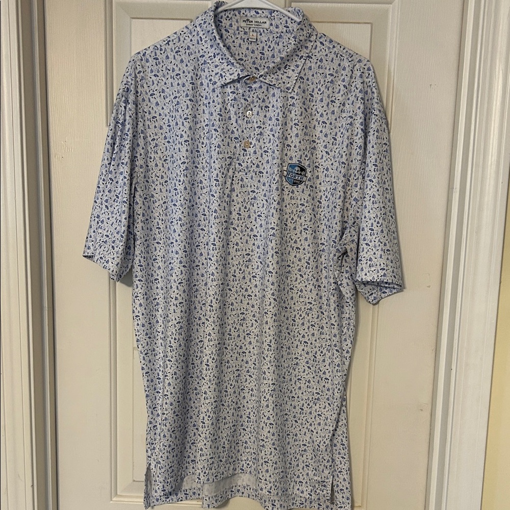 Peter Millar Summer Comfort Golf Polo Men’s sz L